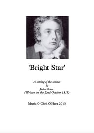 Bright Star SSAATTBB choral sheet music cover Thumbnail